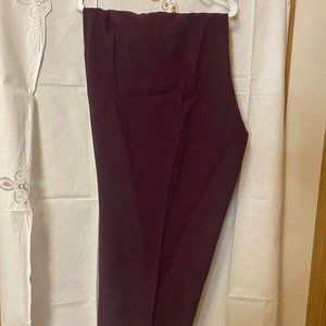 NWT Size 36W Bend Over Purple Slacks